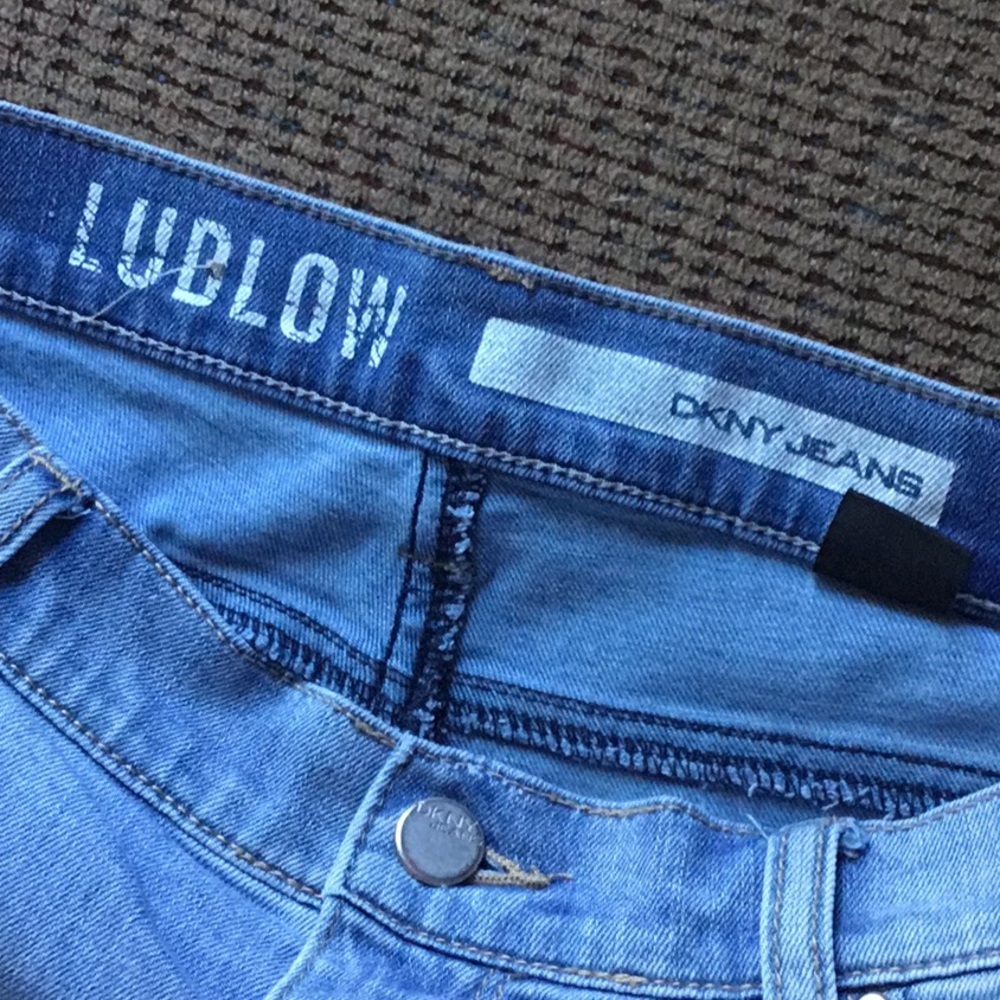 DKNY Light Blue Capri Denim Jeans - Picture 2 of 10